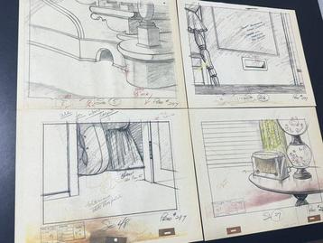 MGM (1963) - 4 Animatietekeningen, beperkte editie exemplaar beschikbaar voor biedingen