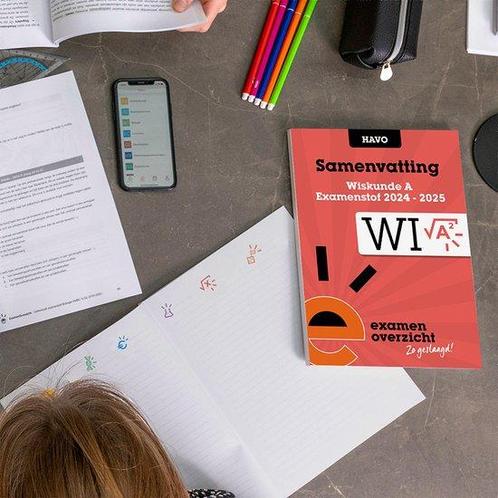ExamenOverzicht - Samenvatting Wiskunde A HAVO 9789464382785, Boeken, Overige Boeken, Gelezen, Verzenden