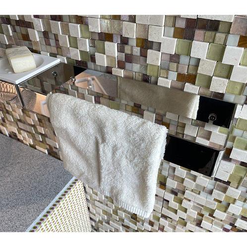 Bieden: Agape 335809 towel rack A369200A modern, Doe-het-zelf en Bouw, Sanitair, Ophalen of Verzenden