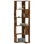 vidaXL Boekenkast 5-laags hoek 50x50x179 cm bewerkt hout, Huis en Inrichting, Kasten | Boekenkasten, Verzenden, Nieuw
