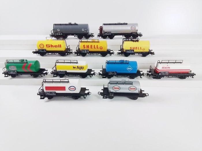 Märklin H0 - Modeltrein (11) - 11 x ketelwagons, Hobby en Vrije tijd, Modeltreinen | H0