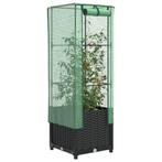 vidaXL Plantenbak verhoogd met kashoes 40x40x139 cm, Tuin en Terras, Verzenden, Nieuw