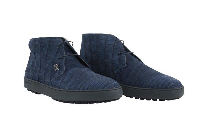 STEFANO RICCI RRP 8500€ Luxury 100% Alligator Nubuck Chukka, Vêtements | Hommes, Chaussures