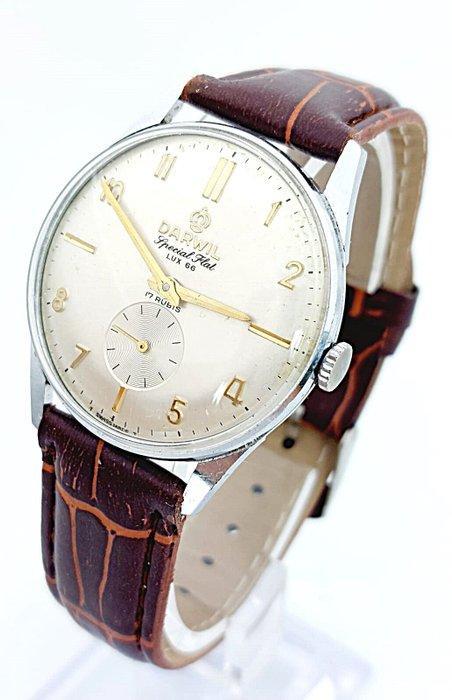 Darwil - Special Flat LUX 66 - Zonder Minimumprijs - 159649, Handtassen en Accessoires, Horloges | Heren
