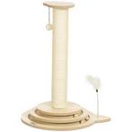 TRUUSK 4-in-1 Krabpaal - 69cm Krabkolom - Sisal-Kattenkrabbo, Verzenden, Nieuw