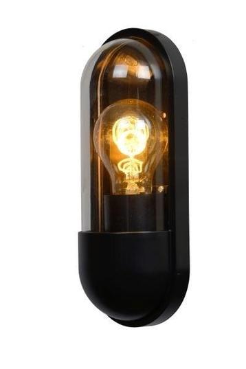 Lucide CAPSULE - Buiten 1xE27 IP65 Zwart, Verzenden