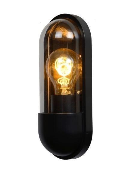 Lucide CAPSULE - Buiten 1xE27 IP65 Zwart, Tuin en Terras, Buitenverlichting, Nieuw, Netvoeding, Verzenden