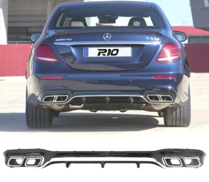 Diffuseur Arrière Mb Classe E W213 Amg 16-19 Look E63 + Embo, Auto-onderdelen, Carrosserie, Verzenden