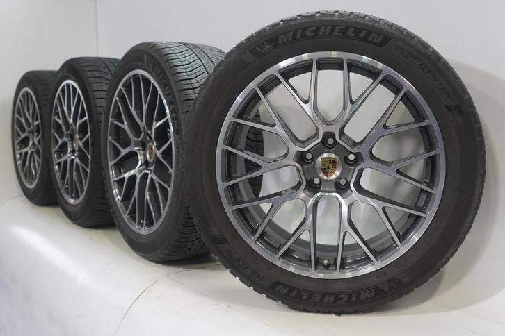Porsche Macan II + III 95B 20 inch velgen Michelin Winterban, Autos : Pièces & Accessoires, Pneus & Jantes, Enlèvement ou Envoi