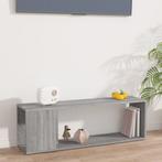 vidaXL Tv-meubel 100x24x32 cm bewerkt hout grijs sonoma, Verzenden, Nieuw