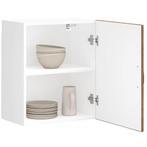 vidaXL Keukenbovenkast Lucca bewerkt hout oud houtkleurig, Verzenden