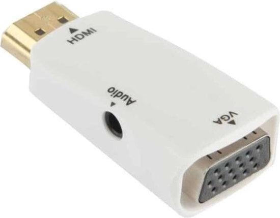 2dekans | Garpex® HDMI naar VGA Adapter met Audio - HDMI, Audio, Tv en Foto, Audiokabels en Televisiekabels, Ophalen of Verzenden