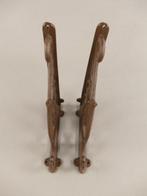 Wandplank beugel (2) - Gietijzer, Antiek en Kunst