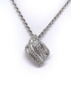 18 karaat Witgoud - Collier met hanger - 1.95 ct Diamant