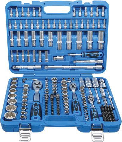 Bgs Technic 171-delig 12 - pt . Aansluiting Set 1/4  3/8  1/, Auto diversen, Autogereedschap, Verzenden