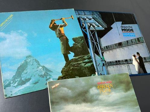 Depeche Mode - 3 x LPs - A Broken Frame, Some Great Reward &, Cd's en Dvd's, Vinyl Singles