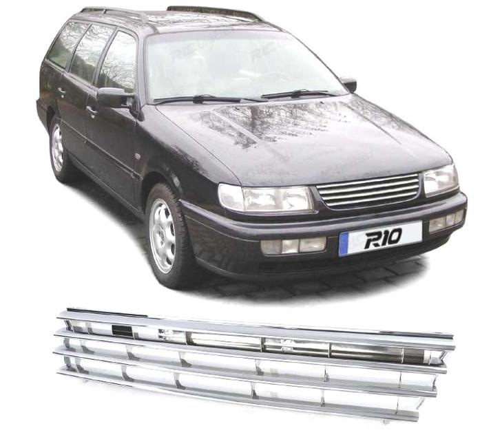 Calandre Pour Volkswagen Vw Passat 35I B4 93-97 Chromé, Auto-onderdelen, Carrosserie, Verzenden