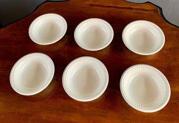 Wedgwood - Eetservies (6) - Queens Ware - Dessert /, Antiek en Kunst