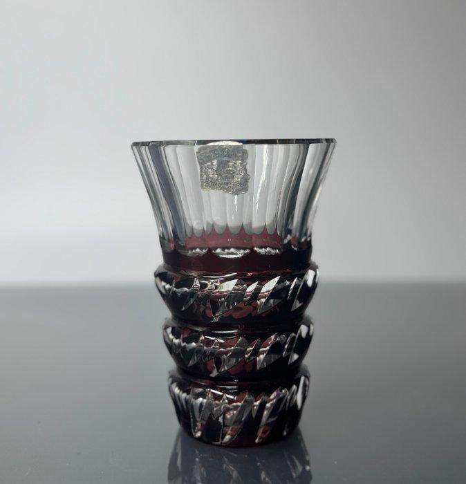 Val Saint Lambert - Vase - Cristal - Vase violet VSL, Antiek en Kunst, Antiek | Glaswerk en Kristal