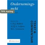 Ondernemingsrecht / Tekst & Commentaar 9789013155884, Boeken, Verzenden, Nieuw