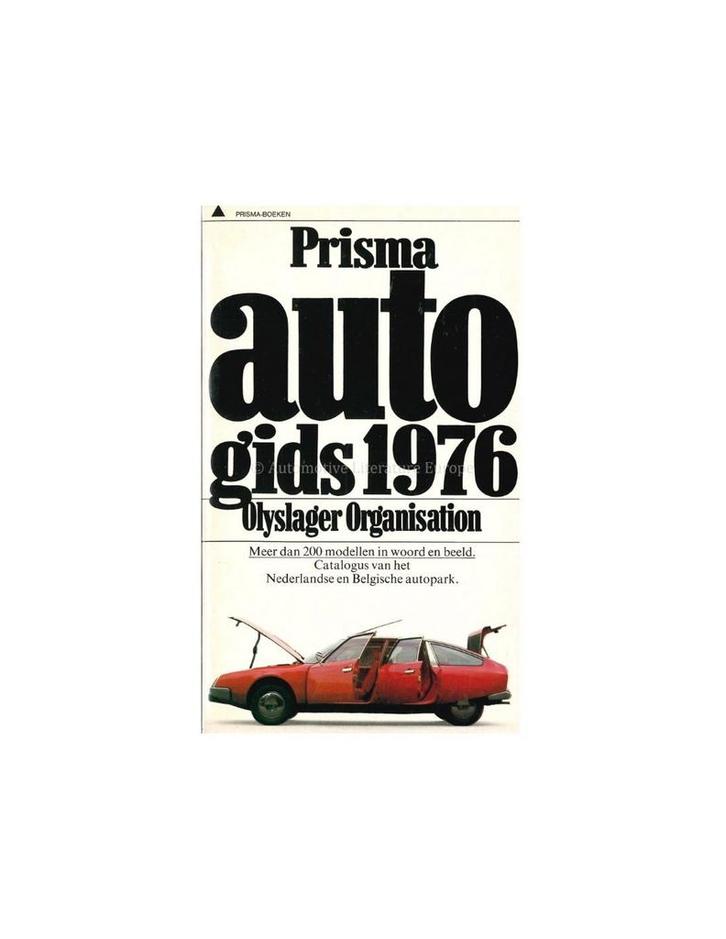 1976 PRISMA AUTOGIDS NEDERLANDS, Boeken, Auto's | Folders en Tijdschriften