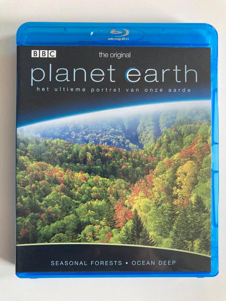 BBC PLANET EARTH SEASONAL FORESTS / OCEAN DEEP (BLURAY), Cd's en Dvd's, Blu-ray, Gebruikt