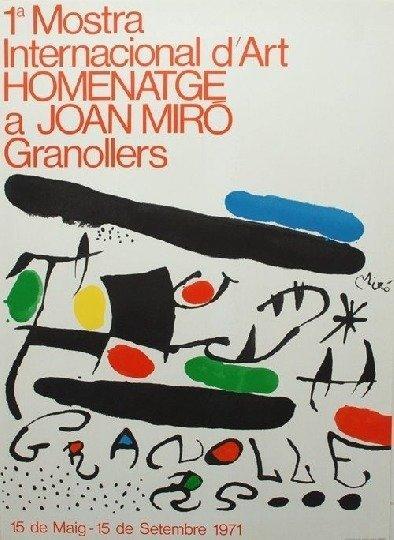 Joan Miro (1893-1983) (after) - 8 x Affiches lithographiques, Antiek en Kunst, Antiek | Overige Antiek