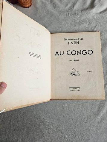 Tintin T2 - Tintin au Congo - N&B - (A14, 20e Mille) - 1 beschikbaar voor biedingen