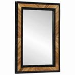 vidaXL Spiegel 70x2x70 cm Massief Acaciahout, Huis en Inrichting, Woonaccessoires | Spiegels, Verzenden, Nieuw