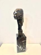 Figuur - Woman bronze sculpture - after Modigliani -, Antiek en Kunst