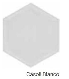 Small Collection  Hexagon Casoli Blanco / Hoogglans, Doe-het-zelf en Bouw, Tegels, Ophalen of Verzenden