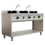 Wokfornuis | Gas | 3 Branders (3x 15kW) | Waterkranen |, Verzenden, Nieuw in verpakking