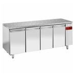 Bakkerij Koelwerkbank | 760L | 4 Deuren (EN600x400) | Voor, Verzenden, Nieuw in verpakking