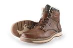 Mustang Veterboots in maat 43 Cognac | 5% extra korting, Kleding | Heren, Schoenen, Overige kleuren, Verzenden, Boots, Mustang