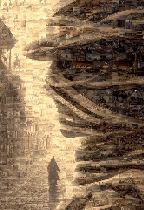 David Law - Dark Icons - The Invisible Man II, Antiek en Kunst, Kunst | Designobjecten