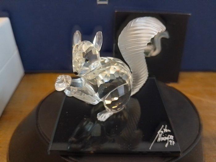 Swarovski - Beeldje - Anniversary Squirrel 208433 - Box +, Antiek en Kunst, Curiosa en Brocante