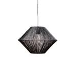 Hanglamp CHARLY mat zwart Ø50x34cm, Maison & Meubles, Accessoires pour la Maison | Autre