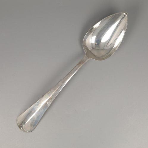 J.M. van Kempen & Zonen Haags lofje - Couverts de service, Antiek en Kunst, Antiek | Zilver en Goud