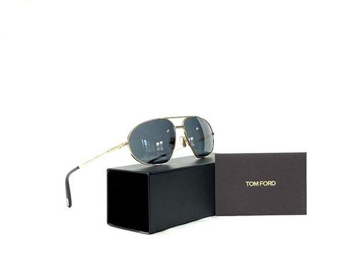 Tom Ford - Bradford, TF771-30A, Cat.: *3, Shiny Gold & Dark, Handtassen en Accessoires, Zonnebrillen en Brillen | Dames