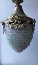 Plafondlamp - Met bronzen guirlandes met strik en rozetten