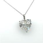 Halsketting - 14 karaat Witgoud - 6.01ct. tw. Diamant, Nieuw