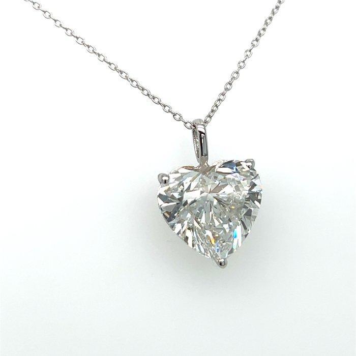 Halsketting - 14 karaat Witgoud - 6.01ct. tw. Diamant, Handtassen en Accessoires, Kettingen