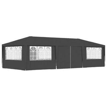 Tent 4x9m Antraciet | Tweede Kansje | OP=OP (partytent) beschikbaar voor biedingen