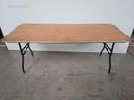 2x houten opklapbare tafels (20x), Ophalen