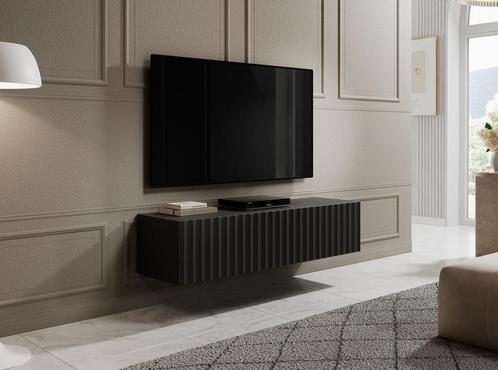 TV-Meubel Mat zwart 150cm goudkleurige handgrepen, Huis en Inrichting, Kasten |Televisiemeubels, 25 tot 50 cm, Nieuw, 100 tot 150 cm