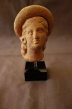 Oud-Grieks, Magna Graecia Keramiek Beeldje - 9 cm