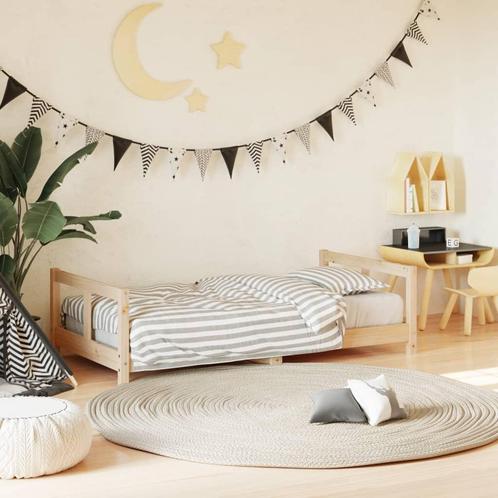 vidaXL Kinderbedframe 80x160 cm massief grenenhout, Kinderen en Baby's, Kinderkamer | Bedden, Nieuw, Verzenden