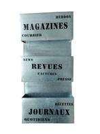 Wanddecoratie - Nederland - 3 delige Magazine Rack