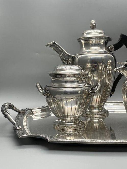 Orfèvre Felix Frères, à Toulouse - Koffie- en theeservies, Antiek en Kunst, Curiosa en Brocante