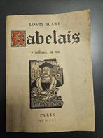 Signé ; Louis Icart - Rabelais [envoi autographe signé de